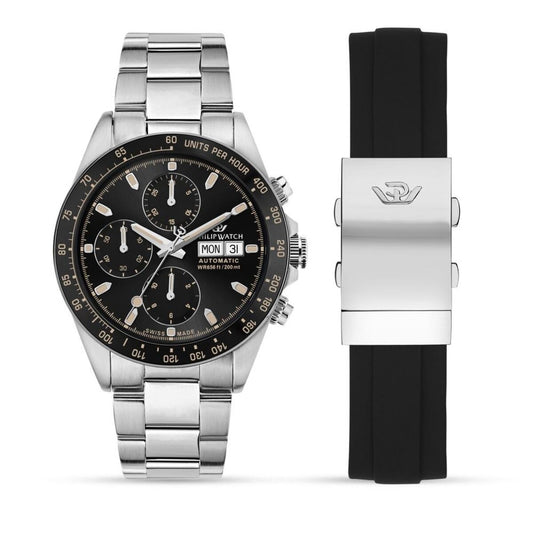 Men's Watch Philip Watch R8243607006 Black